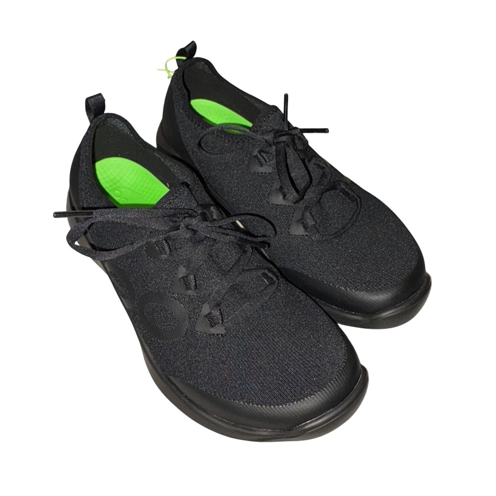 OOFOS OOMG Sport LS Women Black Athletic Shoes‎ Sneakers Size 7.5 US